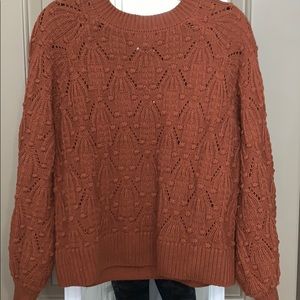 Orange Sweater